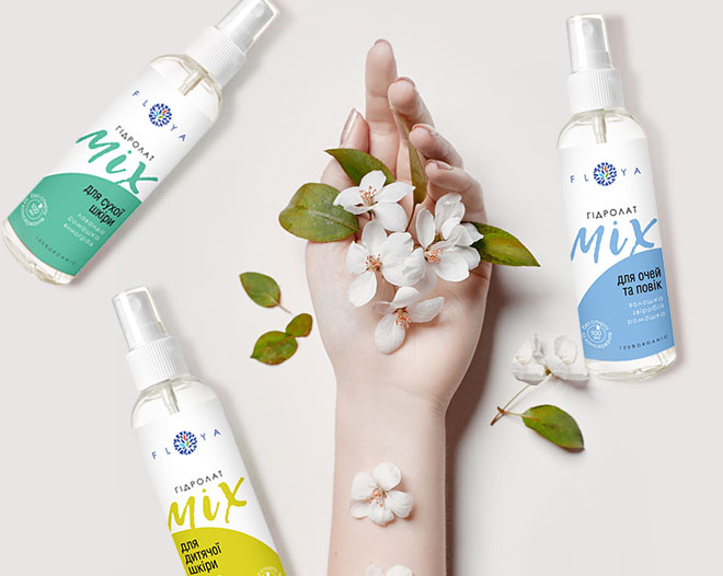 Миксы гидролаты для лица